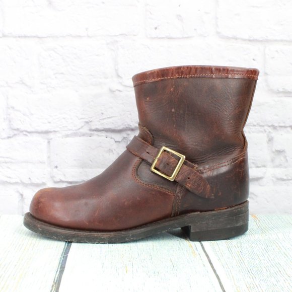 Durango Other - *Durango Vulcan Cord Brown Leather Pull on Oil Resistant Boots Size 9 Inch
